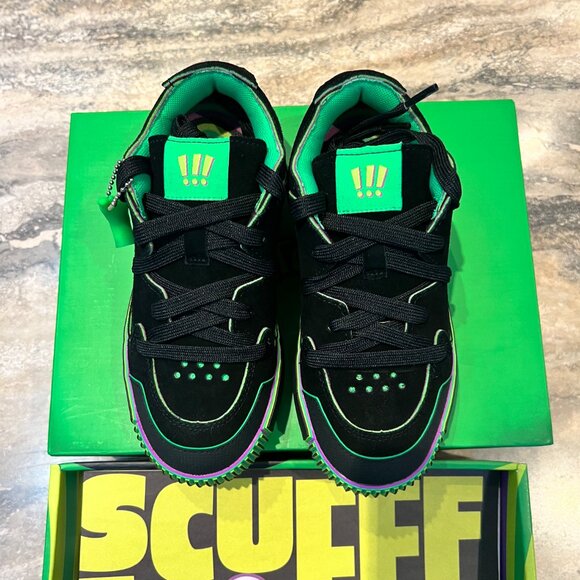 NIB MSCHF's Gobstomper Sour Edition 009-SE Black Lime Green Size W6.5/M5 - Picture 5 of 10